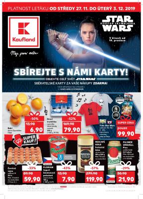 aktuální leták Kaufland 27.11.2019-3.12.2019