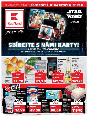 aktuální leták Kaufland 4.12.2019-10.12.2019