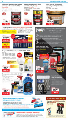 aktuální leták Barvy a laky drogerie 3.12.2019-22.12.2019