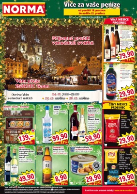 aktuální leták Norma 16.12.2019-22.12.2019