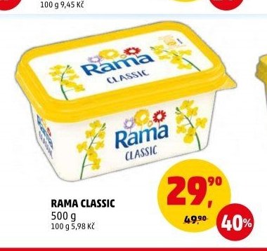 Rama Classic 500 g - Penny Market aktualniletaky.eu