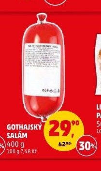 GOTHAJSKÝ SALÁM - Penny Market aktualniletaky.eu