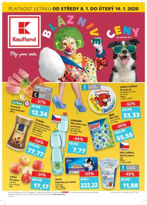 aktuální leták Kaufland 8.1.2020-14.1.2020
