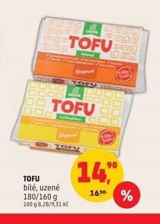 TOFU bílé, uzené 180/160 g - Penny Market aktualniletaky.eu