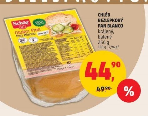 CHLÉB BEZLEPKOVÝ PAN BLANCO - Penny Market aktualniletaky.eu