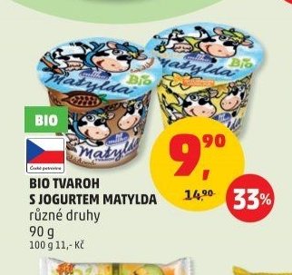 BIO TVAROH S JOGURTEM MATYLDA - Penny Market aktualniletaky.eu