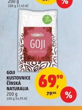 GOJI KUSTOVNICE ČÍNSKÁ NATURALIA - Penny Market aktualniletaky.eu