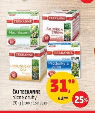 ČAJ TEEKANNE různé druhy 20 g - Penny Market aktualniletaky.eu