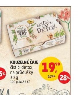 KOUZELNÉ ČAJE čisticí detox, na průdušky - Penny Market aktualniletaky.eu