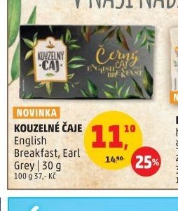 KOUZELNÉ ČAJE English Breakfast, Earl Grey - Penny Market aktualniletaky.eu