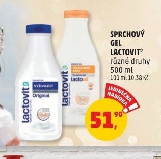 SPRCHOVÝ GEL LACTOVIT - Penny Market aktualniletaky.eu