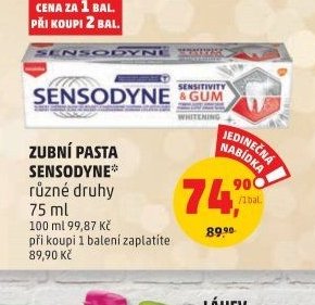 ZUBNÍ PASTA SENSODYNE - Penny Market aktualniletaky.eu
