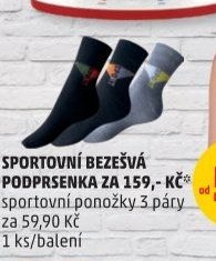 SPORTOVNÍ PONOŽKY 3 PÁRY - Penny Market aktualniletaky.eu