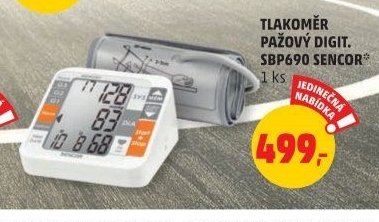 TLAKOMĚR PAŽOVÝ DIGIT. SBP690 SENCOR - Penny Market aktualniletaky.eu