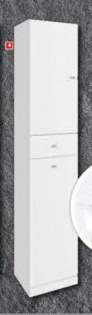 Skříňka vysoká s košem Tania VK 170 L/P