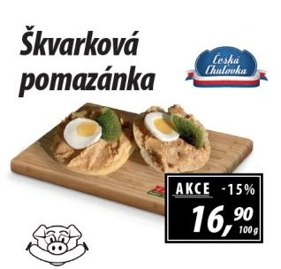 Škvarková pomazánka - ZEMAN maso - uzeniny aktualniletaky.eu