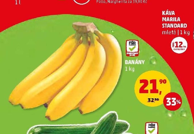 Banány 1 kg - Penny Market aktualniletaky.eu