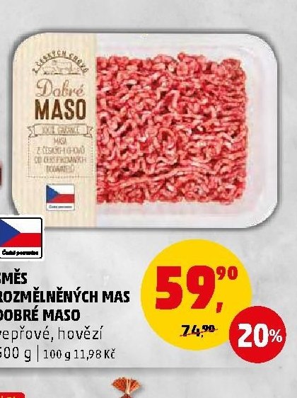SMĚS ROZMĚLNĚNÝCH MAS DOBRÉ MASO 500 g - Penny Market aktualniletaky.eu