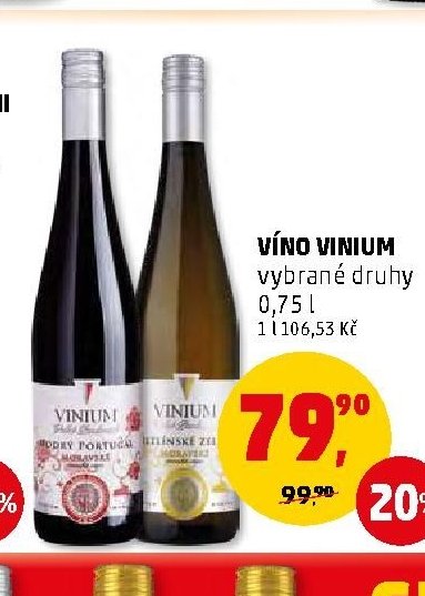Víno Vinium - Penny Market aktualniletaky.eu
