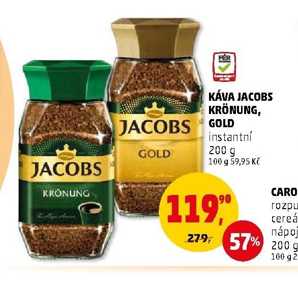 KÁVA JACOBS KRÖNUNG, GOLD instantní - Penny Market aktualniletaky.eu