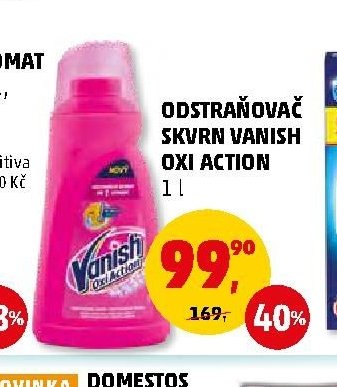 ODSTRAŇOVAČ SKVRN VANISH OXI ACTION - Penny Market aktualniletaky.eu