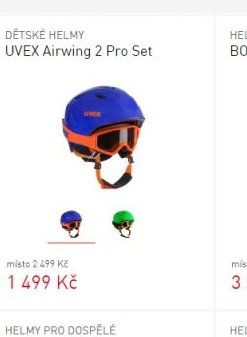 UVEX Airwing 2 Pro Set - Intersport aktualniletaky.eu