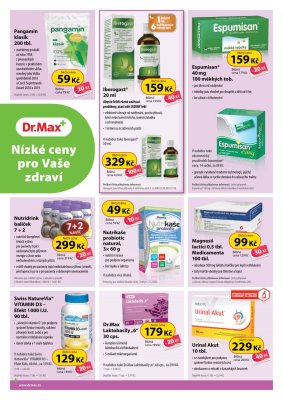 aktuální leták Dr. Max 1.1.2020-31.1.2020