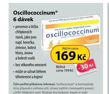 Oscillococcinum 6 dávek - Dr. Max aktualniletaky.eu