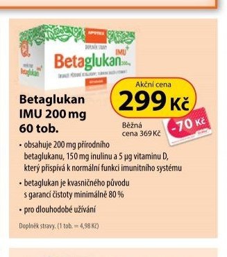 Betaglukan IMU 200 mg 60 tbl. - Dr. Max aktualniletaky.eu