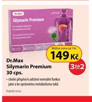 Dr.Max Silymarin Premium 30 cps.