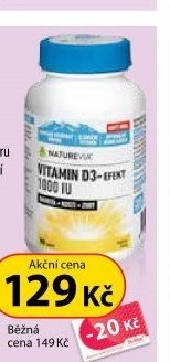 Swiss NatureVia Vitamin D3 - Efekt 1000 I.U. 90 tbl.