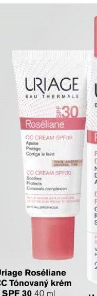 Uriage Roséliane CC Tónovaný krém s SPF 30 40 ml