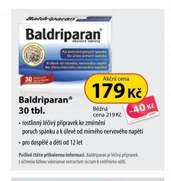 Baldriparan 30 tbl.