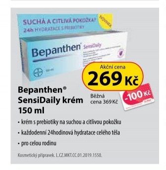 Bepanthen SensiDaily krém 150 ml