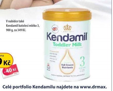 Kendamil batolecí mléko 3 900 g