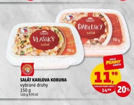 SALÁT KARLOVA KORUNA vybrané druhy - Penny Market aktualniletaky.eu