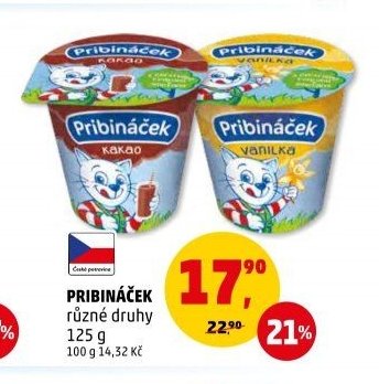 PRIBINÁČEK různé druhy 125 g - Penny Market aktualniletaky.eu