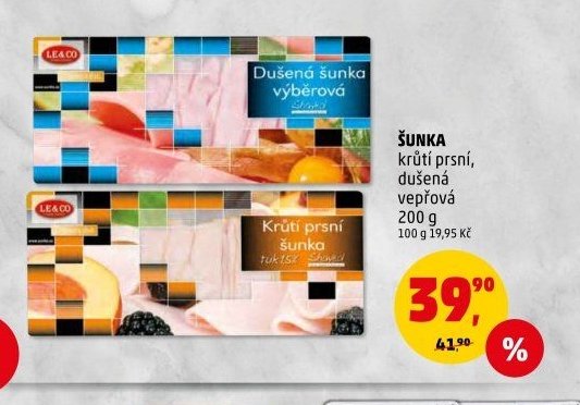 ŠUNKA krůtí prsní, dušená vepřová - Penny Market aktualniletaky.eu