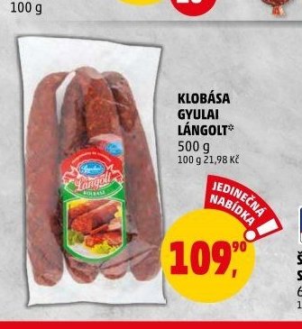 KLOBÁSA GYULAI LÁNGOLT - Penny Market aktualniletaky.eu