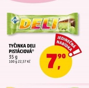 Tyčinka Deli pistáciová - Penny Market aktualniletaky.eu