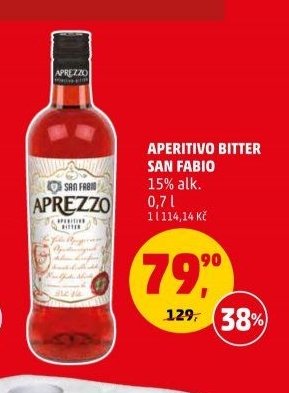 APERITIVO BITTER SAN FABIO 0,7 l - Penny Market aktualniletaky.eu