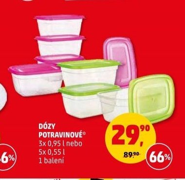 DÓZY POTRAVINOVÉ 3x 0,95 l nebo 5x 0,55 l - Penny Market aktualniletaky.eu