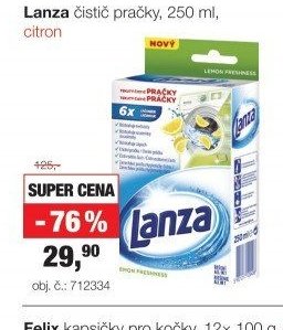 Lanza čistič pračky