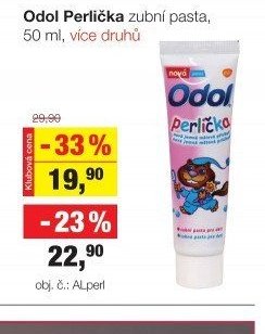 Odol Perlička zubní pasta, 50 ml