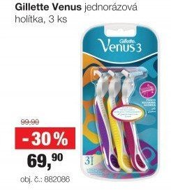 Gillette Venus jednorázová holítka, 3 ks