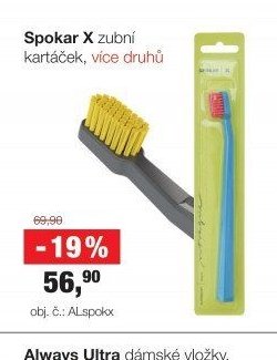 Spokar X zubní kartáček
