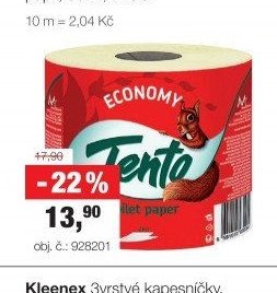 Tento Economy 2vrstvý toaletní papír