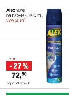Alex sprej na nábytek, 400 ml