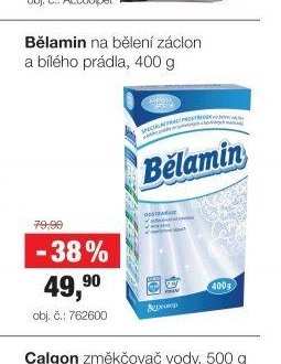 Bělamin na bělení záclon