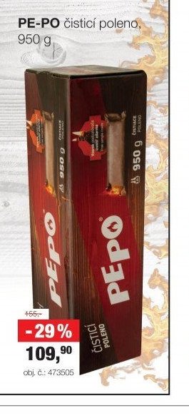 PE-PO čistící poleno